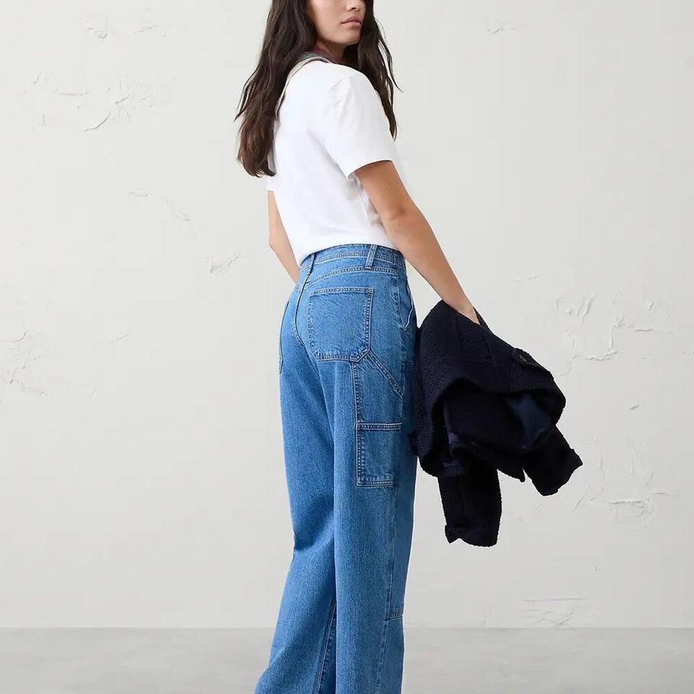 Banana republic mid rise cargo